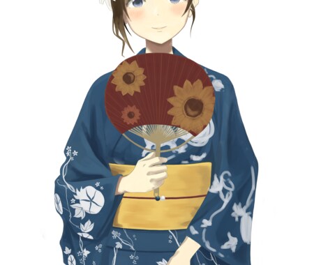 背景なしのキャラクター絵を作成します 立ち絵から単色背景のポップなイラストまで イメージ2