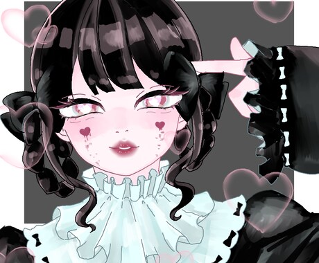 ペア画セット価格！お揃いアイコン描きます 大切な友人や恋人とペア画にしませんか？ イメージ2