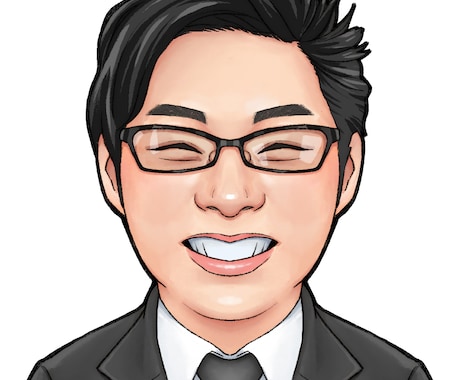 現役プロが★好印象なプチリアル系似顔絵お描きします 別資料参照の髪型衣装チェンジ無料、名刺、アイコン、商用可能 イメージ1