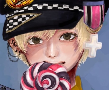 厚塗り！！イラスト描きます 厚塗りのイラスト描きます！厚塗りならではの味が好きな方へ！ イメージ1