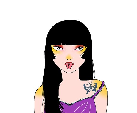 個性的なSNSアイコン描きます 人とは少し違う理想のSNSアイコンを イメージ2