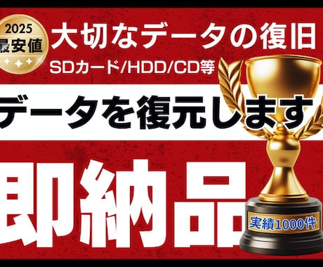 SDカードのデータを復旧します データ復旧サービスを行います。 イメージ1