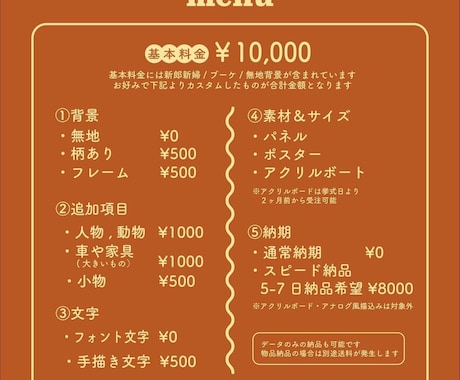 ポップでモダンなウェルカムボードつくります 自分たちらしい結婚式アイテム作りませんか？ イメージ2