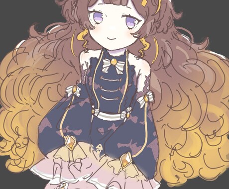 雰囲気のあるイラスト作成します 立ち絵・アイコン・一枚絵などご相談ください◎ イメージ2