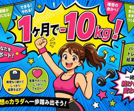 オンラインビデオチャット付１ヶ月徹底サポートします 徹底体型改善！ビデオチャットパーソナルトレーニング イメージ1