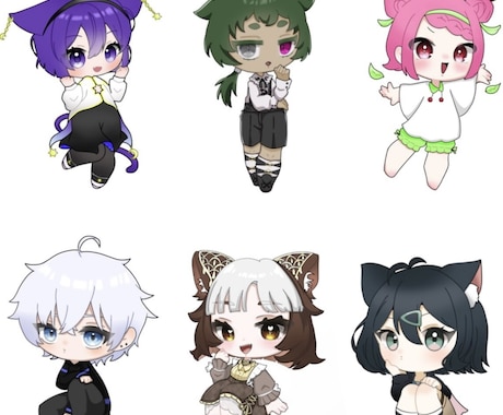 キャラクターイラストを描きます イメージ1