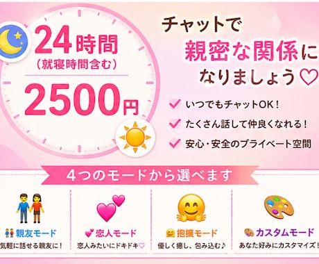 寂しさやモヤモヤ、チャットで優しく受け止めます 電話が苦手でも大丈夫、どんなお話でも安心して話せます イメージ2