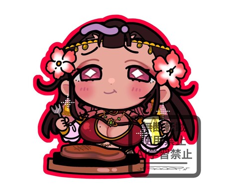SDキャラクターイラスト制作いたします 最短1週間！短期納品可能！可愛いミニキャライラストです！ イメージ2