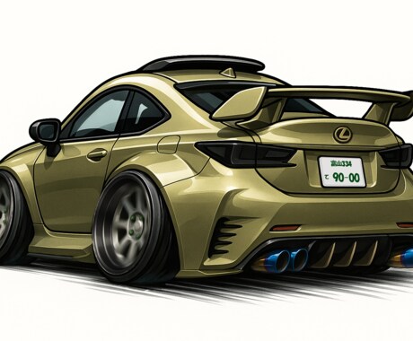 あなたの愛車をかっこかわいくチョロQ化します 愛車のこだわりポイントも忠実に書きます！ イメージ2