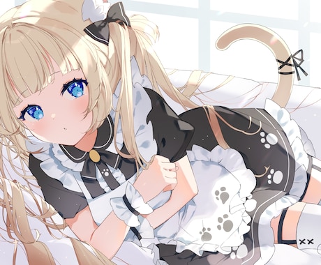 一枚絵、立ち絵などお描きします Vtuber、グッズ、SNSアイコンなど イメージ2