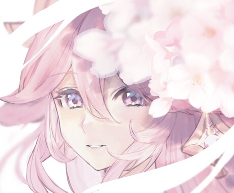 2月までの限定価格SNSアイコン制作します 透明と暖かいイラストを描きます イメージ2