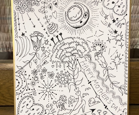 おうち時間に飾りたくなる大人の塗り絵をお届けします イメージ1