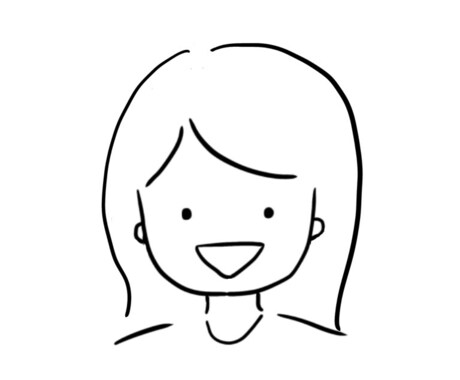 決めることは最小限！かわいい線画アイコン作ります 表情、髪型を選ぶだけ！シンプルアイコンです。 イメージ1