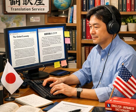 どんな文章も1日以内に適切な翻訳をします 面倒ごと全て請け負います気軽にお声がけください イメージ1