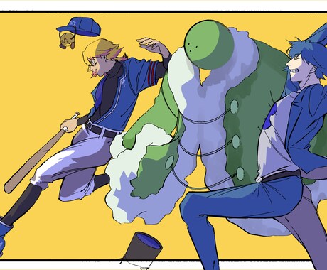 イラスト/立ち絵お描きします アイコン、SDイラスト、TRPG立ち絵なんでもご相談ください イメージ2