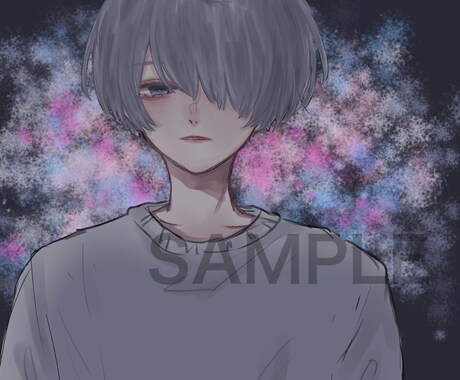 SNS等で使えるアイコン用イラスト描きます あなただけのオリジナルイラストを作りませんかU・ ̫・U イメージ2