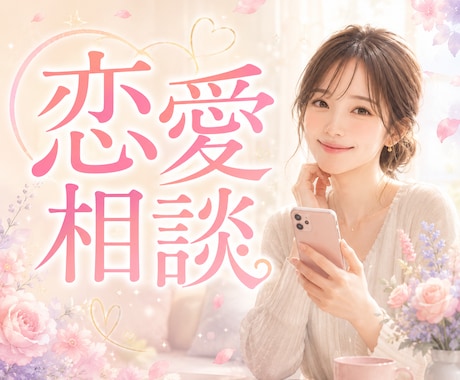 アラサー女子に恋愛相談♥友達みたいに聞きます どうしたらいい？・連絡がこない・不安、なんでも話して♡ イメージ1