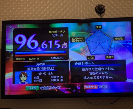 1日1時間でカラオケ採点5点アップスキル教えます 自信つけたい方！歌を上手くなりたい方！ イメージ1
