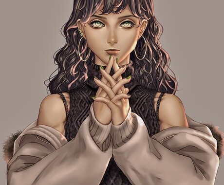 アイコン、ジャケット絵、表紙等お描きいたします 丁寧なタッチで濃い目の画風が得意です！ イメージ2