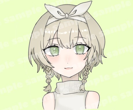 SNS用アイコンを描きます SNS用アイコンに使える1枚絵をお描きします イメージ2