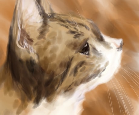 猫ちゃんかきます かわいい猫ちゃんを絵にしませんか イメージ1