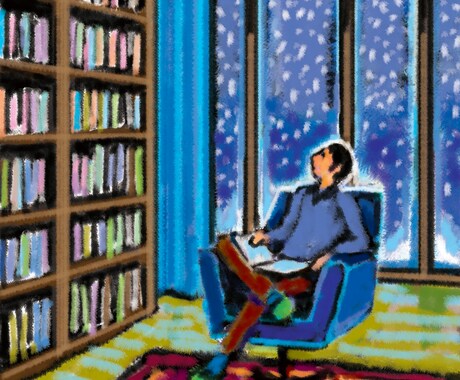 素敵な「挿し絵」をお描きします 情緒的な、雰囲気のある情景をお描きします。 イメージ1