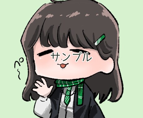 ゆるふわのアイコン描きます 一律4,000円！最短即日～一週間以内で納品します！ イメージ2