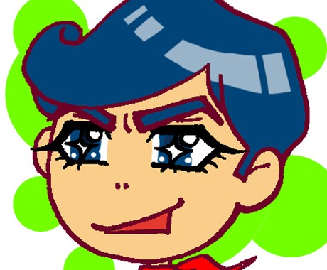 アイコン用に貴方の目力似顔絵を描きます。 イメージ1