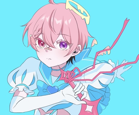 歌ってみたのサムネイルを描きます 本家寄せOK！可愛い絵柄のイラストが得意です♡ イメージ1