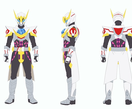 オリジナルヒーローデザインをさせてていただきます あなたの理想のヒーロー、リアルにデザインします！ イメージ2