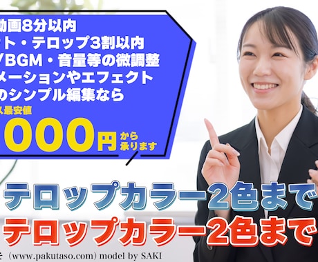 YouTubeの動画編集承ります シンプル編集なら当サービス最安値3000円～承ります。 イメージ2
