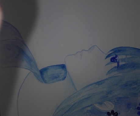 オリジナルキャラクター/イラスト描きます 青を使った爽やかな雰囲気のイラスト描きます。気軽にどうぞ。 イメージ1