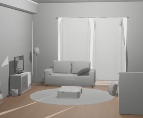 3DCGでインテリア制作いたします 部屋、家具を3DCG制作し部屋のイメージを制作いたします。 イメージ1