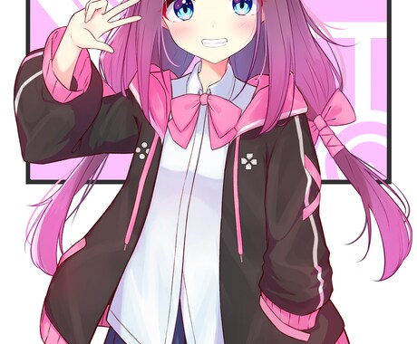 女の子中心のイラストを描きます 可愛い絵をあなたにお届けいたします イメージ2