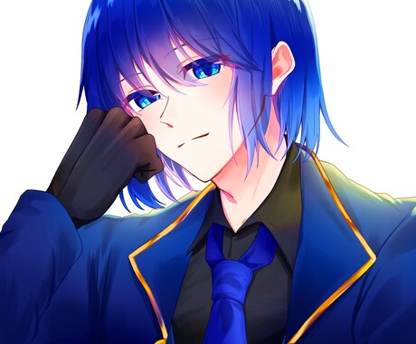 キラキラ感と透明感のあるイラストを提供します 立ち絵、夢絵、アイコンやSNS用のイラストなど！ イメージ2