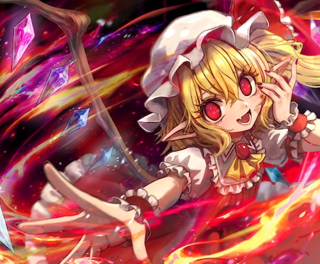 商用可◎厚塗り風で重厚感のあるイラストを描きます 配信サムネイルやヘッダーなどに！厚塗りで重厚感のあるイラスト イメージ1