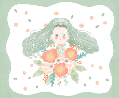 コンテスト受賞歴有りのプロが1枚絵をお描きします 商用利用、二次利用OK！！優しく魅力あるイラスト イメージ1