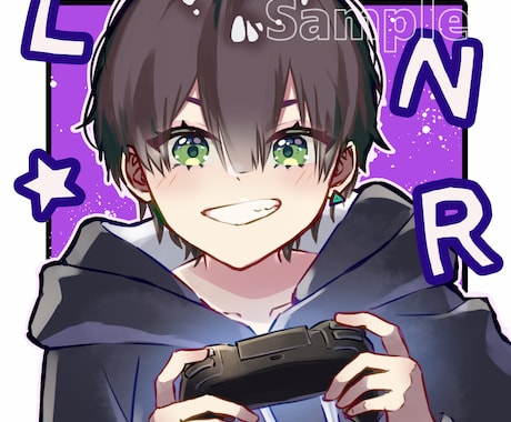SNS、ゲーム等で使用出来るアイコンを制作致します ちょっとアイコンが欲しいなぁ、というときにどうぞ! イメージ2