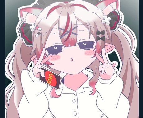 あなただけの「歌ってみた」イラストお描きします YouTubeや配信用に歌ってみたの1枚絵をお描きします！ イメージ2