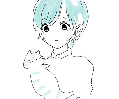似顔絵やかわいい動物を描きます SNSアイコンにもお使いいただけます イメージ1