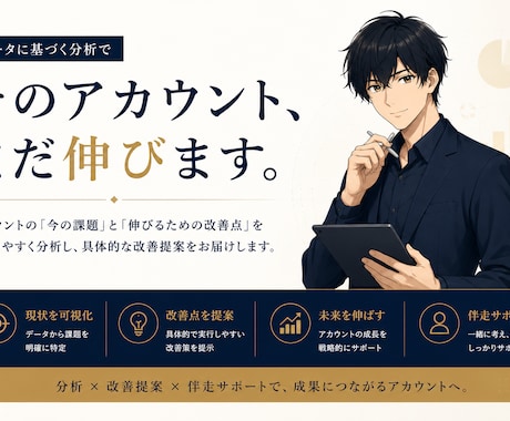 ショート動画を分析し改善戦略をご提案します ブランド・市場・競合まで分析する改善レポート イメージ1