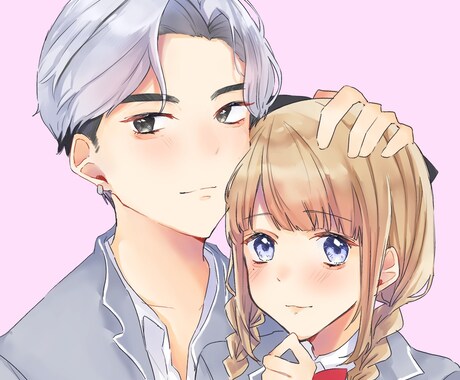あなたのオリキャラから夢絵まで何でもお描きします SNSアイコン、夢絵お描きします！ イメージ2