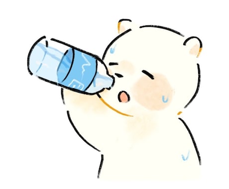 商用可◎しろくまのかわいいカットイラスト描きます しろくま好きによるしろくま好きのためのイラスト！ イメージ2