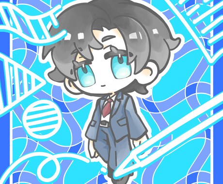 3月限定セール‼️SDイラストお描きします 実績作りのためセール中！可愛いSDイラストお描きします！ イメージ2