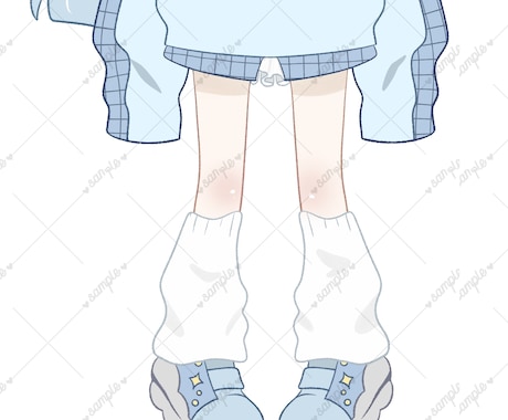 立ち絵(完成品)を販売します かわいい女の子の立ち絵です!!! イメージ2