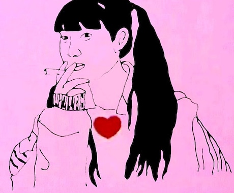 海外風イラスト、人のイラストを描いてます イメージ1