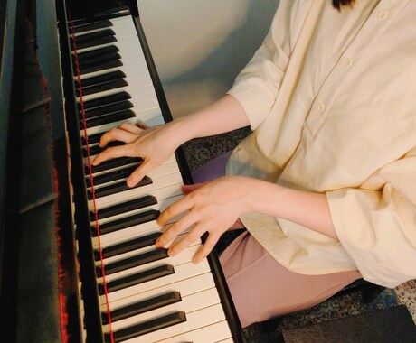 音源見つからない曲、お手本弾きます 初心者、保育士さん向け！楽譜1枚で手元演奏動画お届けします イメージ2