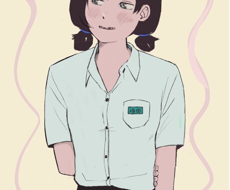 シンプル塗り｜雰囲気の重視イラスト制作します イメージをくみ取り、キャラクターの魅力が伝わる形に仕上げます イメージ2
