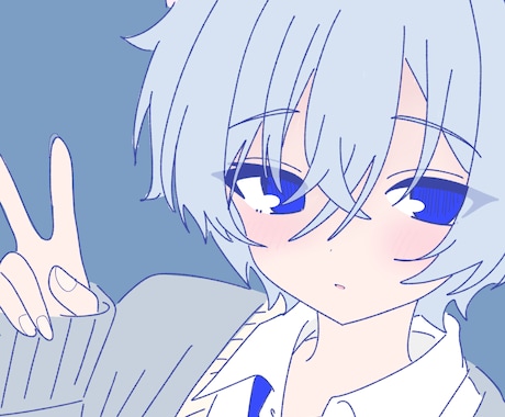 かわいいイラスト描きます アイコン、イリアム、サムネ、YouTube、歌ってみた イメージ1