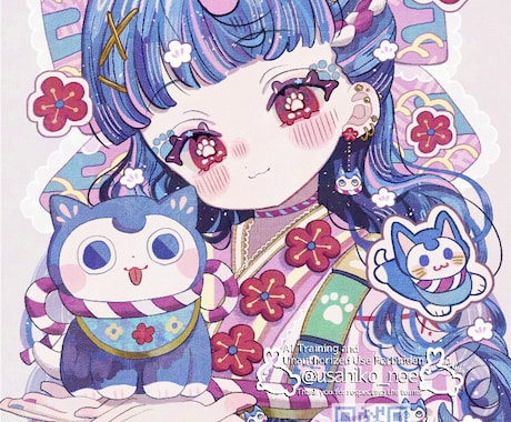 ロココアンティークな世界観のイラストを描きます 華やかで優美な世界観！サムネイルやアイコン、グッズなどに イメージ2